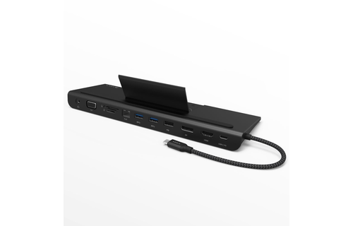 Adam Elements CASA Hub Pro USB-C 11-in-1 Full Function High Performance Charging Hub-Black