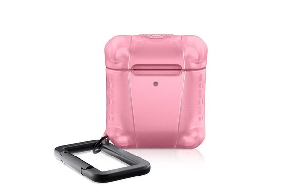ItSkins Spectrum Frost Case for Airpods 1st/2nd gen Light Pink (NOT COMPATIBLE WITH AIRPODS PRO)