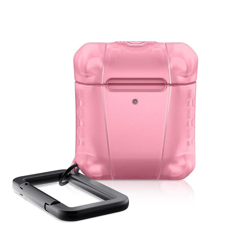 ItSkins Spectrum Frost Case for Airpods 1st/2nd gen Light Pink (NOT COMPATIBLE WITH AIRPODS PRO)