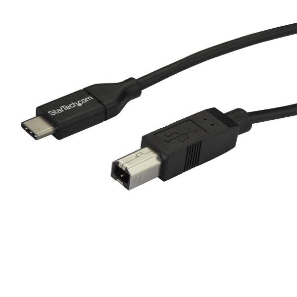 StarTech USB-C to USB-B 2.0 Cable 2m (6ft)