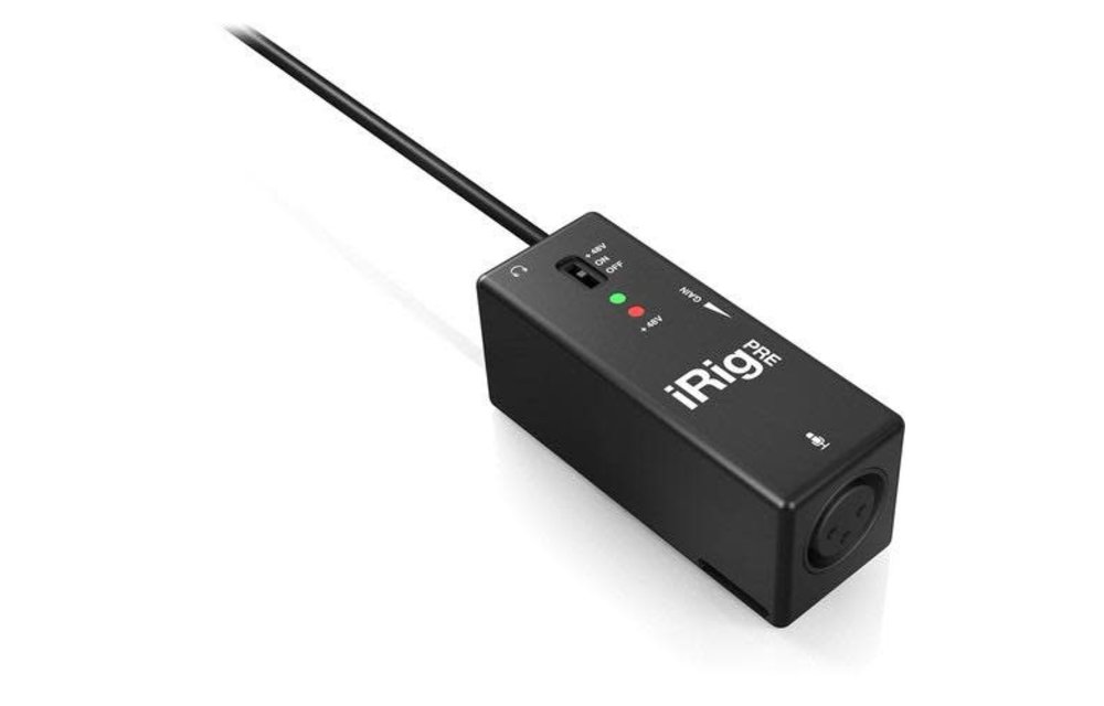 IK Multimedia iRig Pre Microphone Preamp for iOS Devices