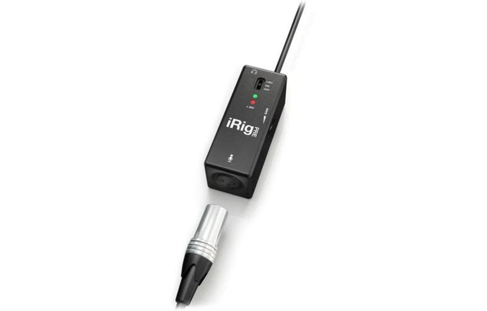 IK Multimedia iRig Pre Microphone Preamp for iOS Devices