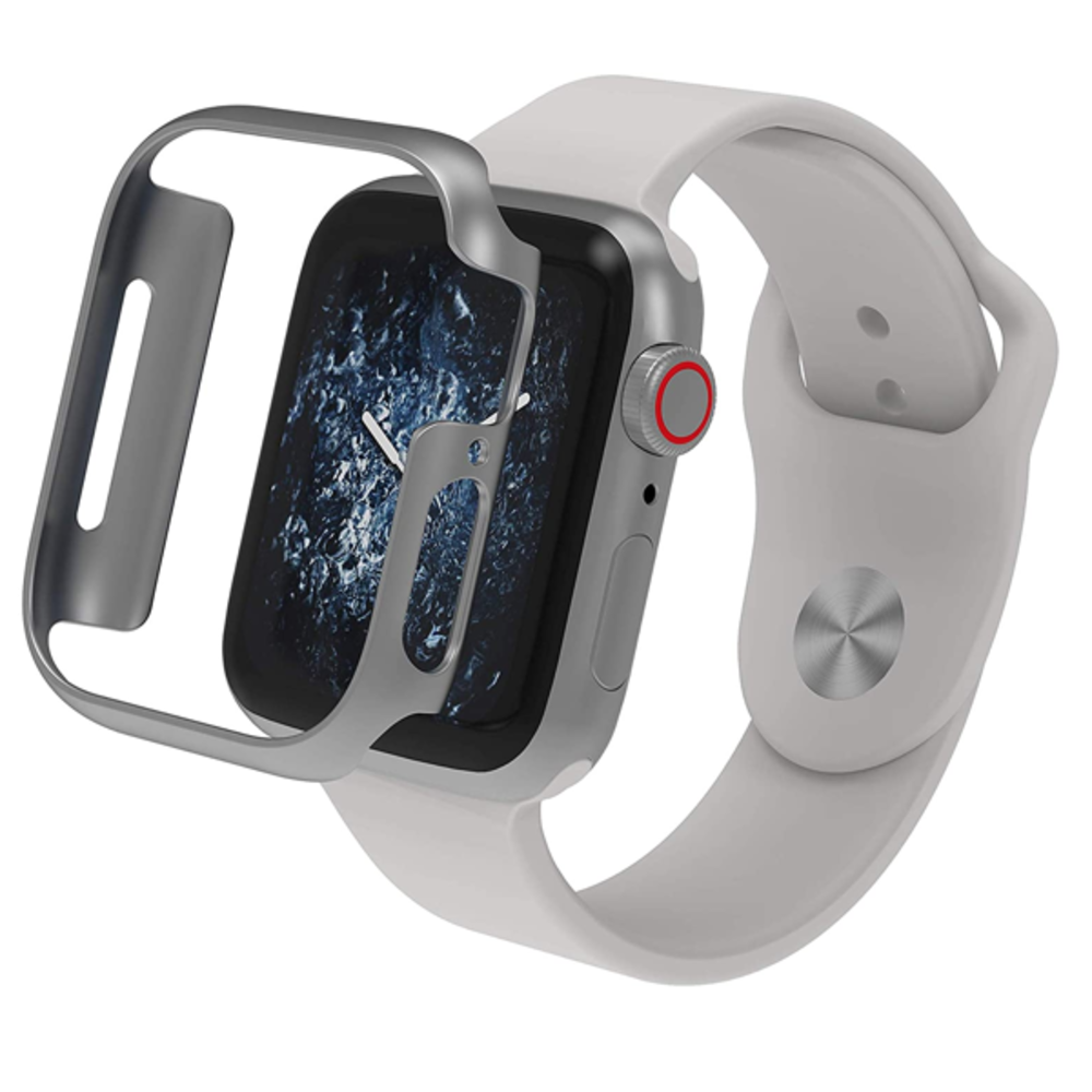 ZAGG ZAGG Invisible Shield Luxe Bumper for Apple Watch Series 4 40mm Matte Silver