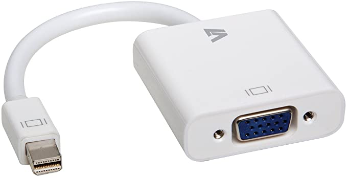 V7 Mini DisplayPort to VGA Adapter White