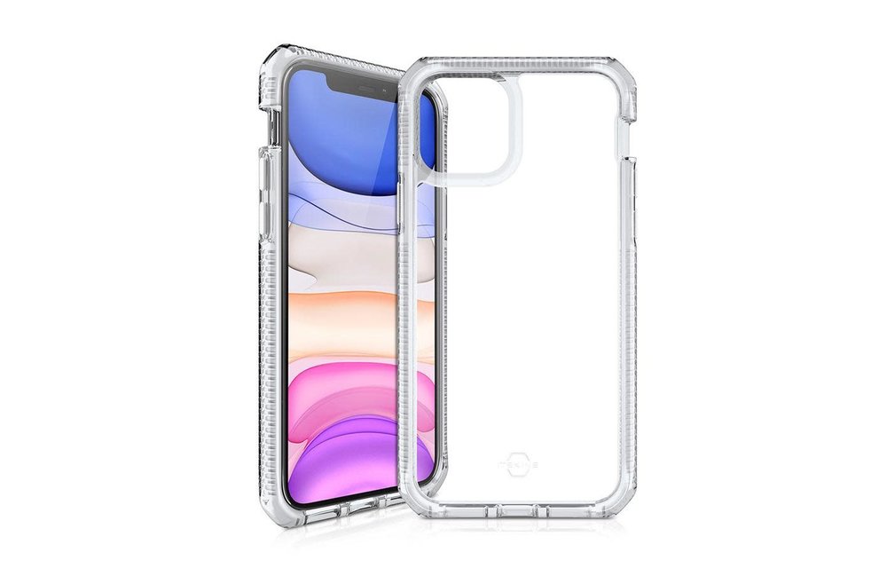 ItSkins Supreme Clear Case for iPhone 11 Pro - White/Transparent