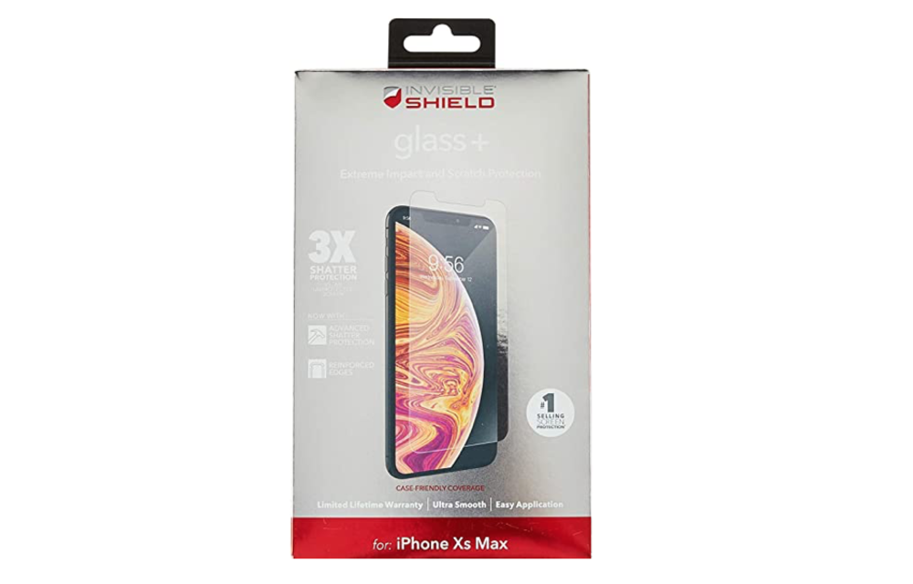 ZAGG InvisibleShield GlassPlus Screen Protector - iPhone 11 Pro Max/Xs Max WHILE SUPPLIES LAST