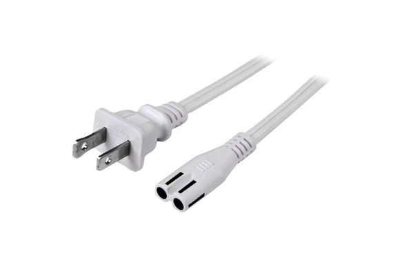 StarTech Power Cord for Apple TV/Mac Mini White 6ft WHILE SUPPLIES LAST
