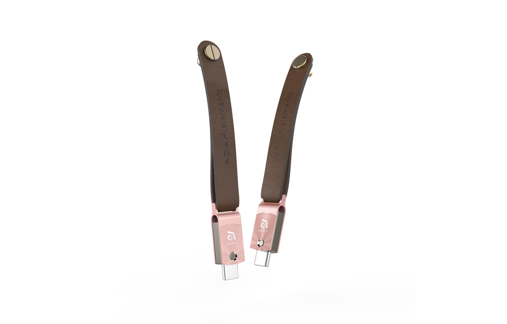 Adam Elements ROMA Dual USB-C/USB 3.0 Flash Drive 64GB - Rose Gold