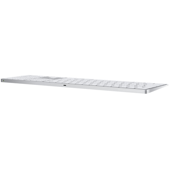 Apple Magic Keyboard Silver with Numeric Keypad (Lightning) w/ Lightning to USB cable