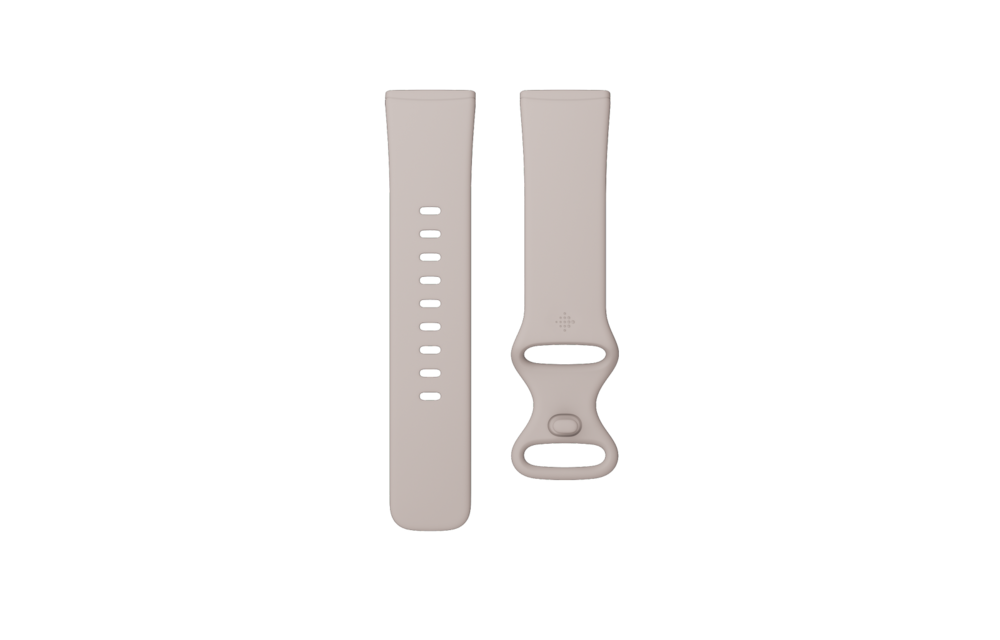 Fitbit Versa 3 & Sense Accessory Infinity Band - Lunar White - Large
