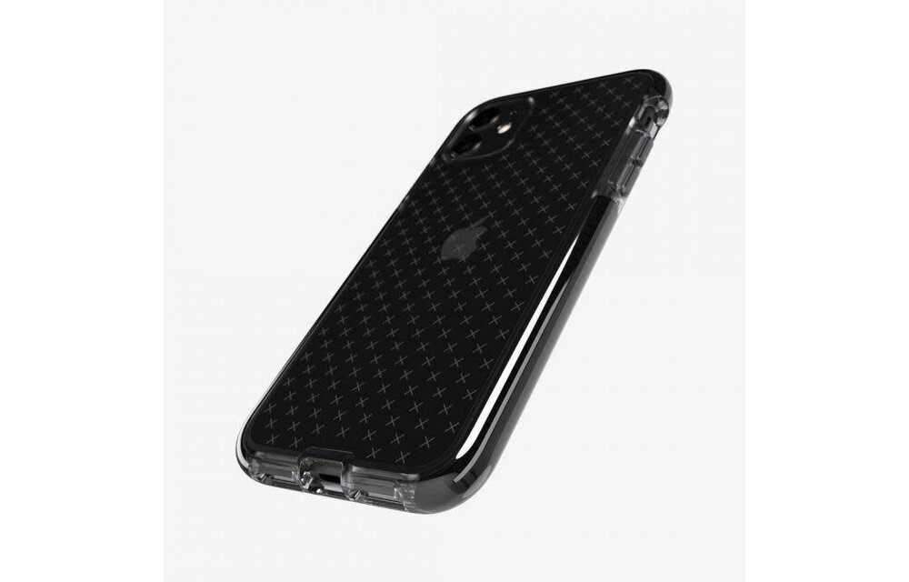 Tech21 Evo Check Case for iPhone 11 Smokey/Black