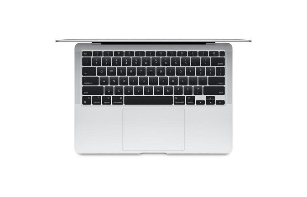 Apple MacBook Air 13” (M1, 8-Core CPU and 7-Core GPU, 8GB, 256GB, Silver, Late 2020)