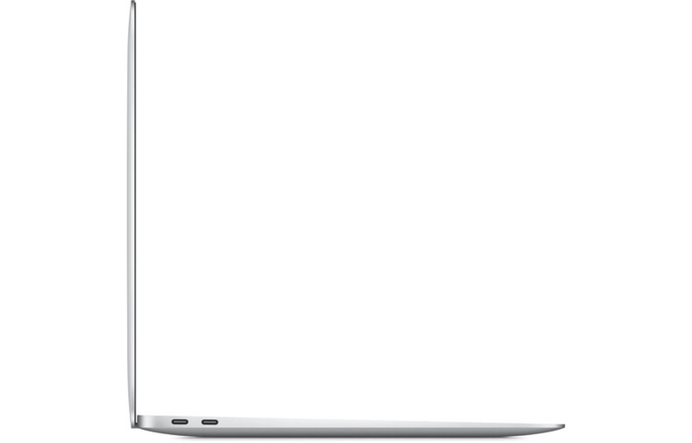 Apple MacBook Air 13” (M1, 8-Core CPU and 7-Core GPU, 8GB, 256GB, Silver, Late 2020)