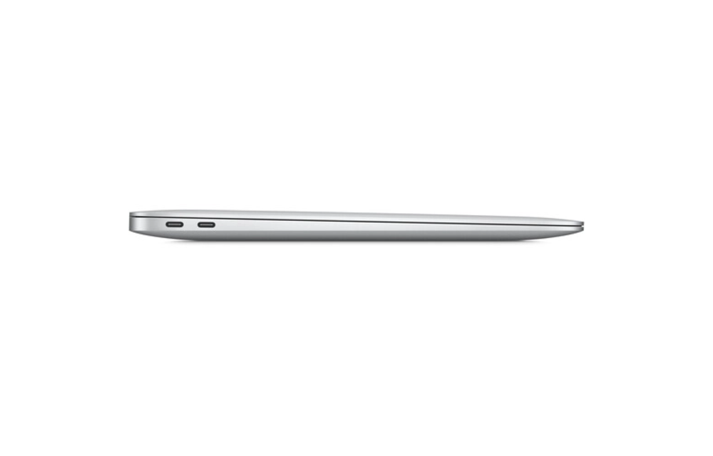 Apple MacBook Air 13” (M1, 8-Core CPU and 7-Core GPU, 8GB, 256GB, Silver, Late 2020)