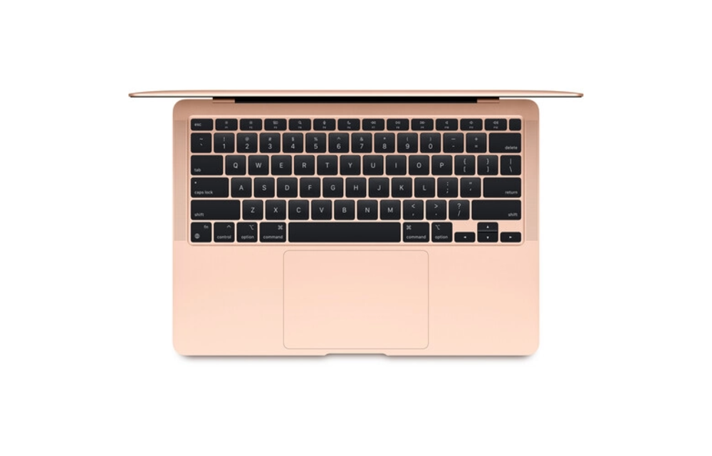 Apple MacBook Air 13” (M1, 8-Core CPU and 7-Core GPU, 8GB, 256GB, Gold, Late 2020)