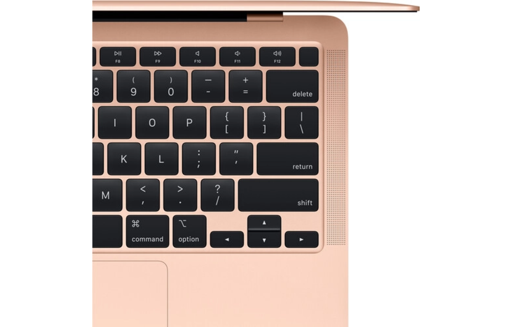 Apple MacBook Air 13” (M1, 8-Core CPU and 7-Core GPU, 8GB, 256GB, Gold, Late 2020)