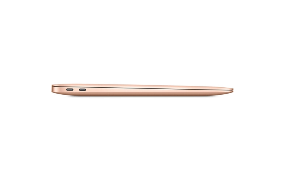 Apple MacBook Air 13” (M1, 8-Core CPU and 7-Core GPU, 8GB, 256GB, Gold, Late 2020)