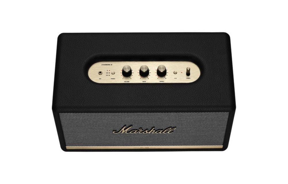 marshall stanmore bluetooth speaker black