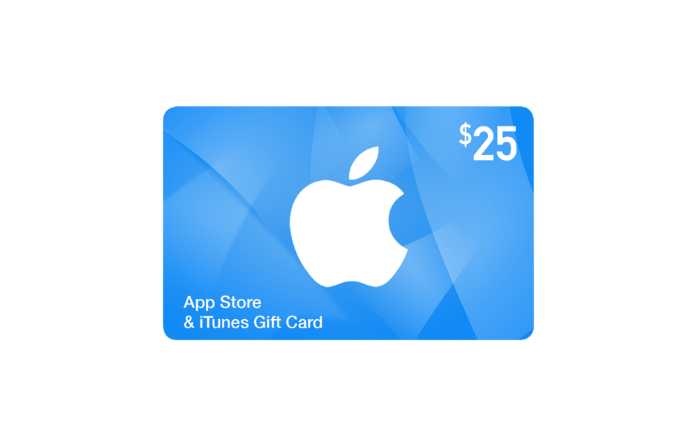 Apple iTunes US$25 Gift Code (US app and iTunes store only and non-returnable)