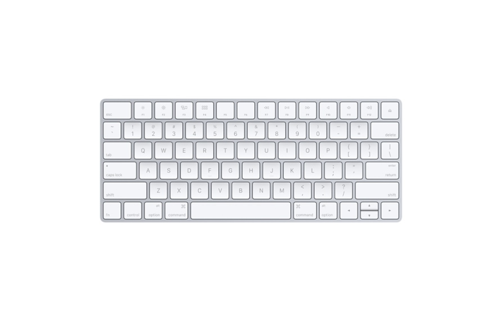 Apple Magic Keyboard Silver w/ lightning USB cable