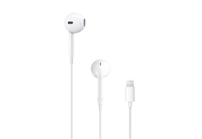 Apple EarPods with Remote and Mic - Lightning (Requires iOS 10 or later) (No returns once opened for In-Ear devices)