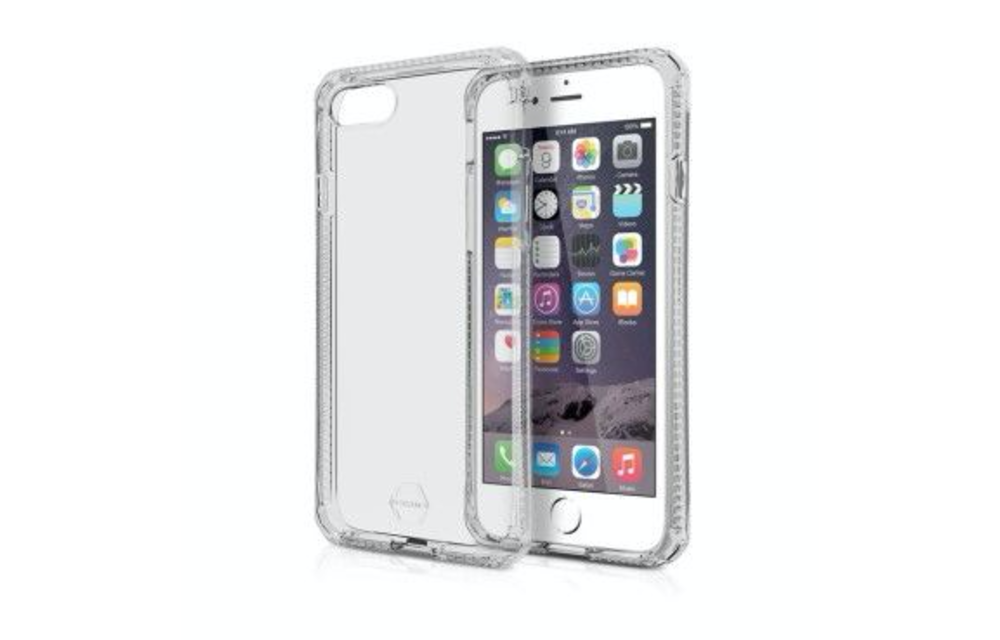 ItSkins Hybrid Frost (MKII) Case for iPhone SE 2020/8/7/6s/6 - Transparent
