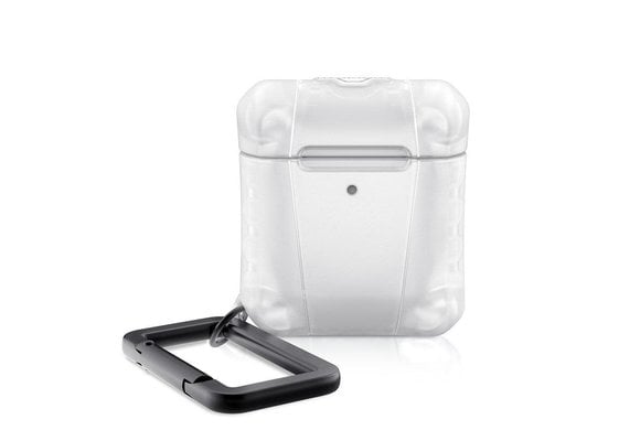 ItSkins Spectrum Frost Case for Airpods 1st/2nd gen Transparent (NOT COMPATIBLE WITH AIRPODS PRO)