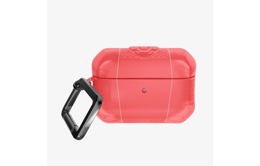 ItSkins Spectrum Frost Case for Airpods Pro Coral (NOT COMPATIBLE WITH REGULAR AIRPODS)
