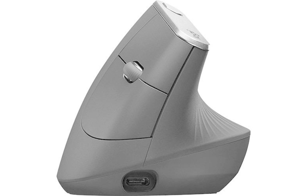 Logitech MX Vertical Ergonomic Wireless Mouse - Graphite