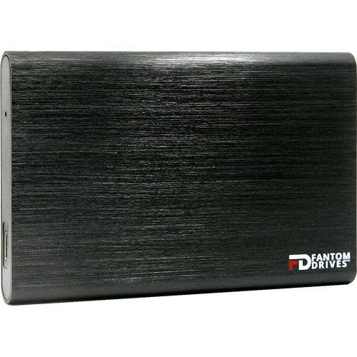 Micronet GForce 3.1 2TB Portable SSD, USB-C (USB 3.1 Gen 2 Type-C 10Gbps) - Black (Compatible with OS X and WIndows)