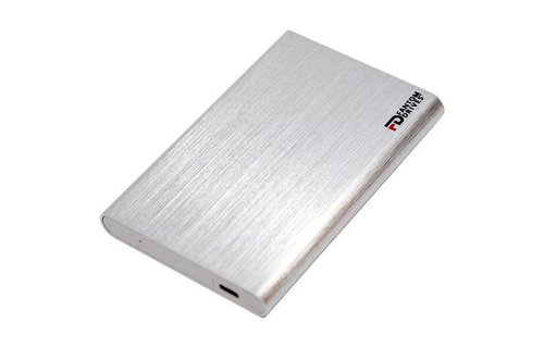 Micronet GForce 3.1 4TB Portable SSD, USB-C (USB 3.1 Gen 2 Type-C 10Gbps) - Silver (Compatible with OS X and WIndows)