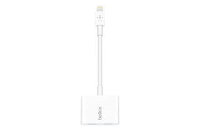 Belkin Dual Lightning Audio + Charge Rockstar Adapter