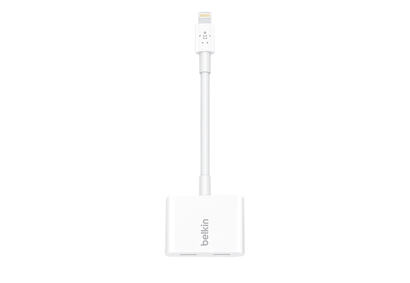 Belkin Dual Lightning Audio + Charge Rockstar Adapter