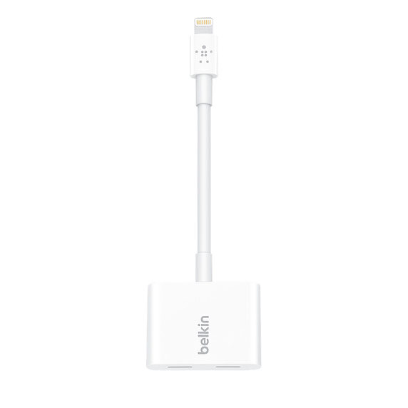 Belkin Dual Lightning Audio + Charge Rockstar Adapter