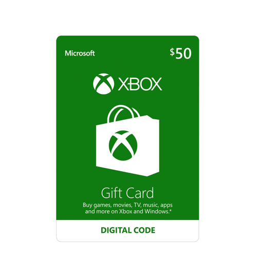 Xbox Live US$50 Digital Code (US store only and non-returnable. Click to review the terms & conditions)