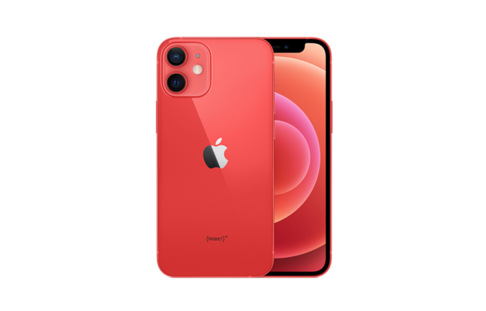 Apple Apple iPhone 12 mini 128GB Red (Unlocked and SIM-free) - No power  adapter or earpods included