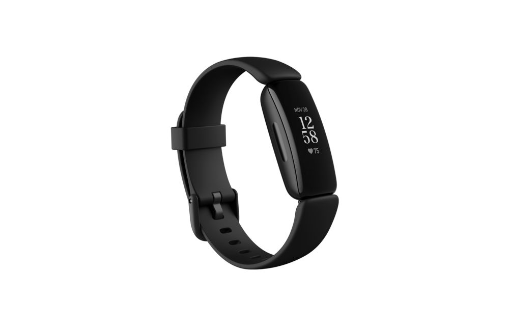 Fitbit Inspire2 Fitness Wristband Tracker Black (inc 1 small & 1 large band each)