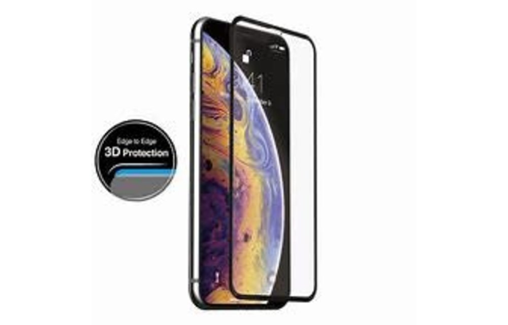 Just Mobile Xkin™ 3D Tempered Glass Screen Protector for iPhone Xs Max
