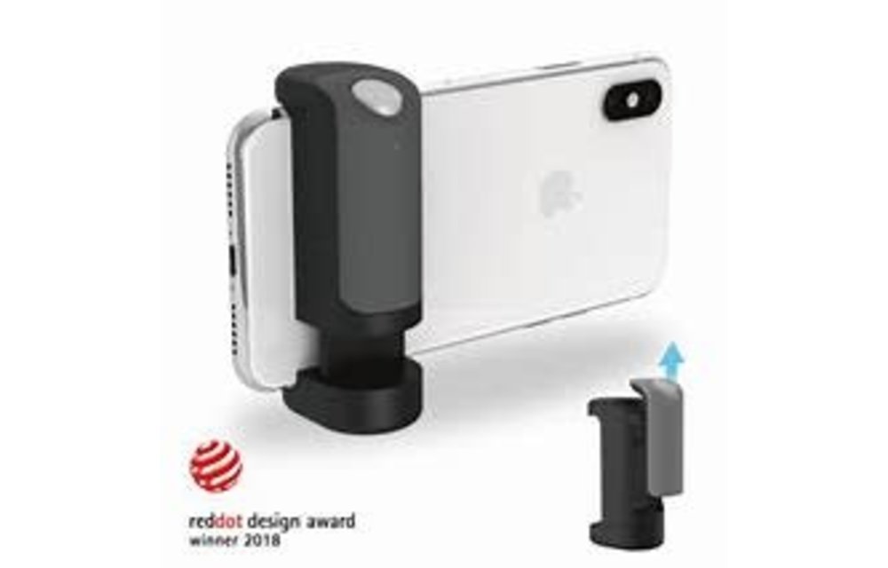 Just Mobile ShutterGrip™ Smartphone Palm Grip w/ Shutter Remote
