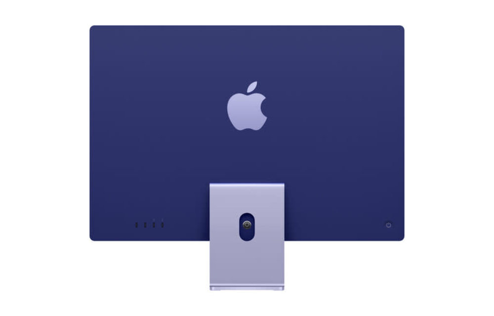 Apple CTO 24" iMac, Purple, 4.5K (4480 x 2520) Display, M1 (8-Core) Processor, 16GB, 256GB, 8-Core GPU, macOS (Mid 2021)