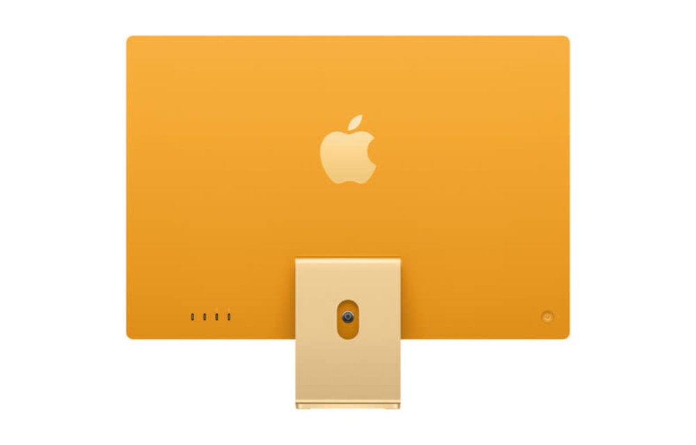 Apple CTO 24" iMac, Yellow, 4.5K (4480 x 2520) Display, M1 (8-Core) Processor, 16GB, 512GB, 8-Core GPU, macOS (Mid 2021)