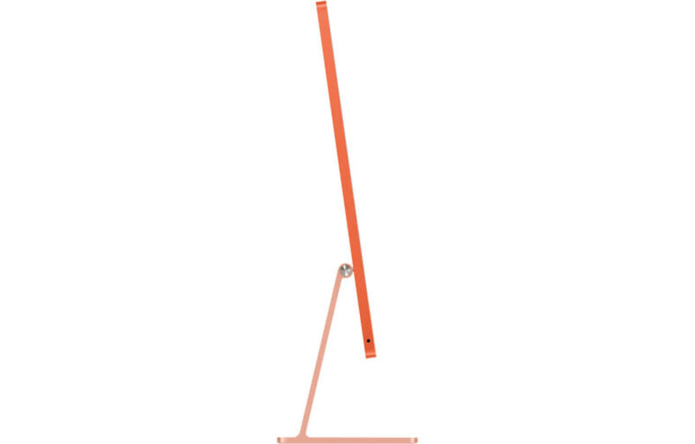 Apple CTO 24" iMac, Orange, 4.5K (4480 x 2520) Display, M1 (8-Core) Processor, 16GB, 512GB, 8-Core GPU, macOS (Mid 2021)