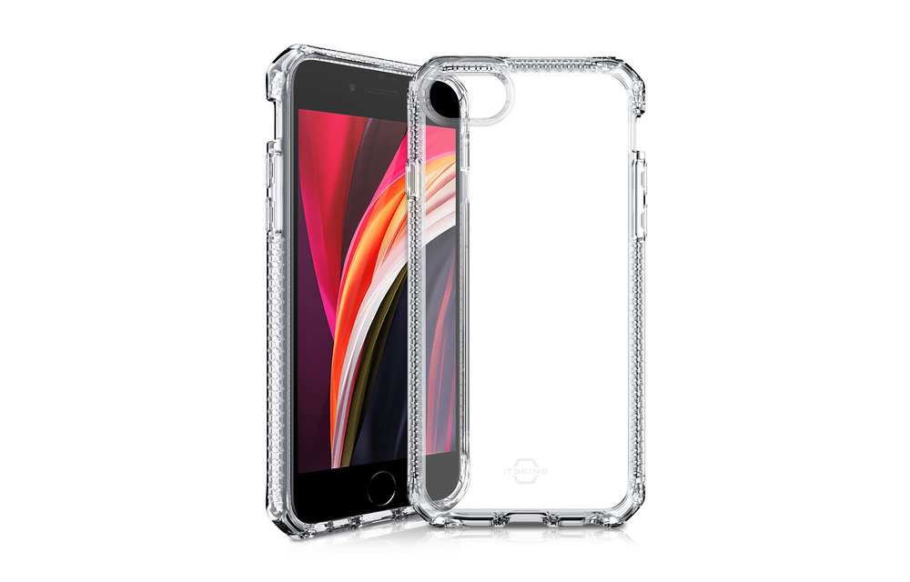 ItSkins Spectrum Clear Case for iPhone SE(2022/2020)/8/7/6s/6 - Transparent