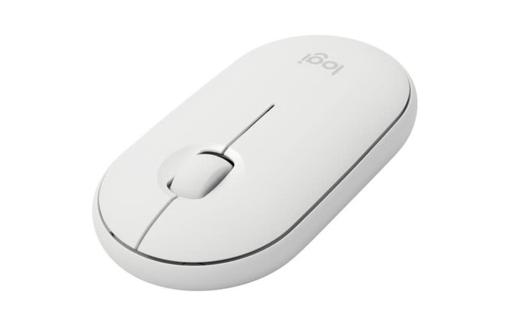 Logitech M350 Pebble Wireless Mouse - White