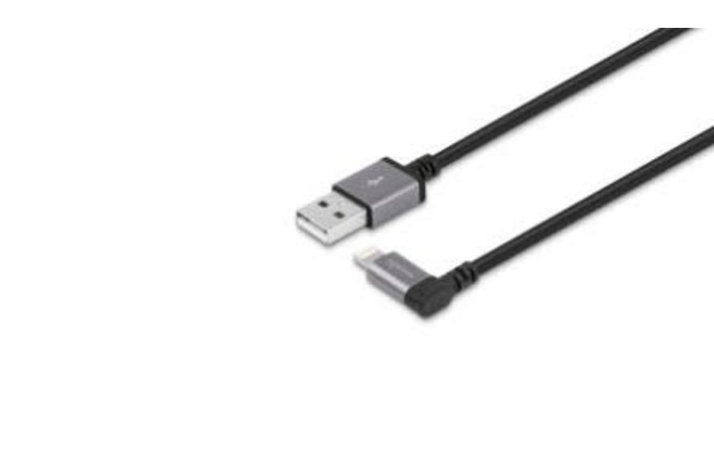 Moshi Integra™ Lightning Cable to USB with 90 degree Connecter 5ft (1.5m) Black