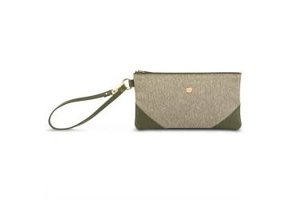 Moshi Wristlet Clutch w/ RFID Shield Pocket - Olive Green
