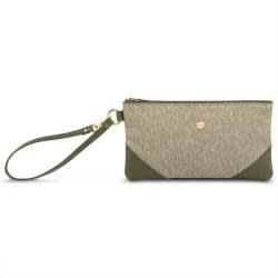 Moshi Wristlet Clutch w/ RFID Shield Pocket - Olive Green