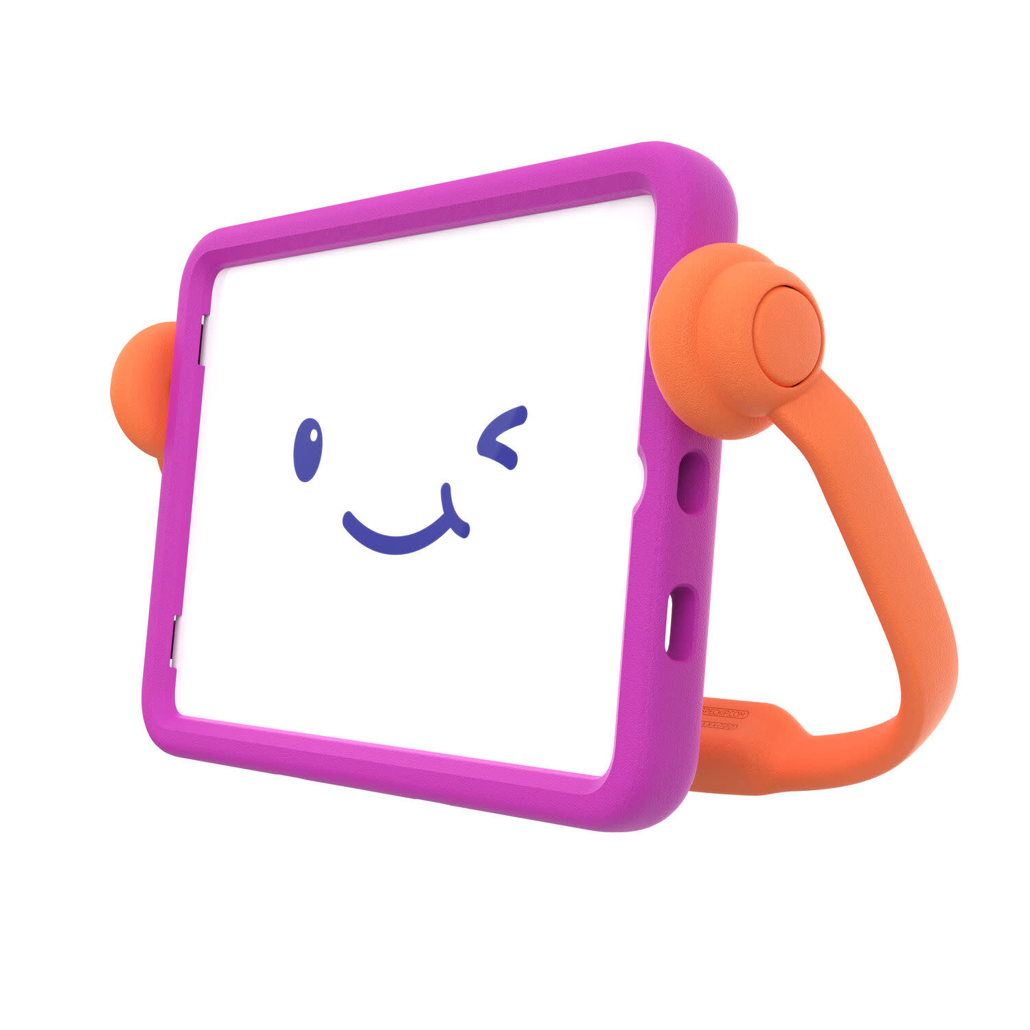 Speck Case - E Run for iPad 10.2" 9/8/7th Gen - It's a Vibe Violet/Flux Orange