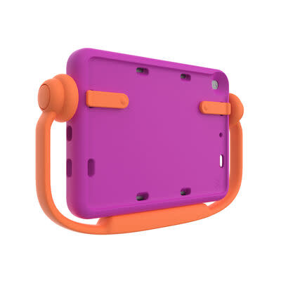 Speck Case - E Run for iPad 10.2" 9/8/7th Gen - It's a Vibe Violet/Flux Orange