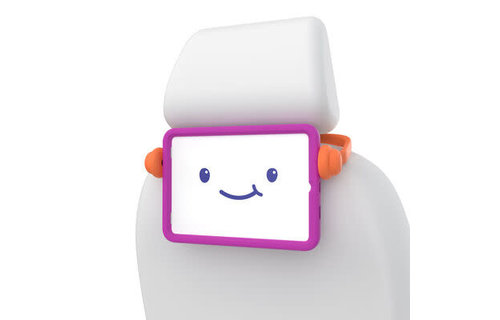 Speck Case - E Run for iPad 10.2" 9/8/7th Gen - It's a Vibe Violet/Flux Orange